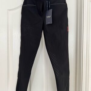 LeMieux Young Rider Izzy Knee Grip Breeches-NWT